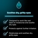 Visine Dry Eye Relief Lubricant Eye Drops, 0.5 oz