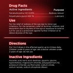 Visine Red Eye Hydrating Comfort Eye Drops, 0.28 fl. oz