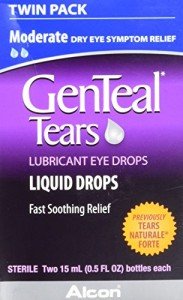 GenTeal Tears Eye Drops, Moderate Liquid Twin Pack