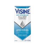 Visine Dry Eye Relief Lubricant Eye Drops, 0.5 oz