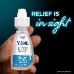 Visine Dry Eye Relief Lubricant Eye Drops, 0.5 oz