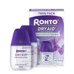 Rohto Dry-Aid Eye Relief Drops, Twin Pack