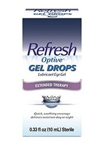 Refresh Optive Lubricant Eye Gel Drops 0.33 oz