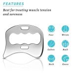2-in-1 Stainless Steel Gua Sha Muscle Scraper Tool
