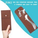 2-in-1 Stainless Steel Gua Sha Muscle Scraper Tool