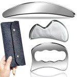 GYX COELE 3-in-1 Stainless Steel Gua Sha Set