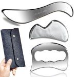GYX COELE 3-in-1 Stainless Steel Gua Sha Set