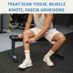 AnTiexi 3-in-1 Stainless Steel Muscle Scraper Set