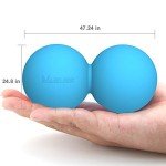 Double Lacrosse Massage Ball for Myofascial Release