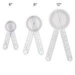3-Piece Goniometer Set for Physical Therapy