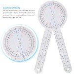 3-Piece Goniometer Set for Physical Therapy