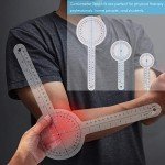 3-Piece Goniometer Set for Physical Therapy