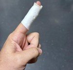 Iconikal First Aid Waterproof Adhesive Tape, White, 0.5 Inch x 5 Yards, 4-Pack