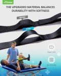 Trideer Black Yoga Strap for Flexibility