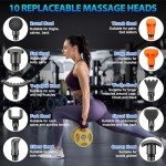 TOLOCO Deep Tissue Massage Gun for Athletes