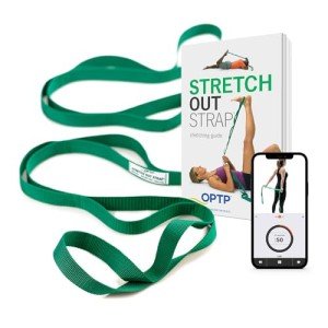 OPTP Stretch Out Strap with Exercise Guide