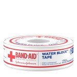 Band-Aid Waterproof Tape, 1/2 Inch