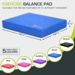 ProsourceFit Non-Slip Balance Exercise Foam Pad