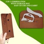 2-in-1 Stainless Steel Gua Sha Massage Tool Set