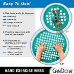 CanDo Hand Exercise Webs for Grip Strengthening