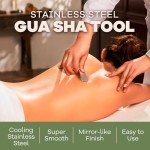 Stainless Steel Gua Sha Tool for Muscle Relief