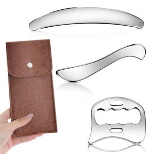 3-in-1 Stainless Steel Gua Sha Muscle Scraper Tool