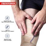 FRESINIDER Premium Elastic Bandage Wrap, 6 Pack 4" Cotton Latex Free Compression Bandage Wrap with Touch Closure at Both Ends, Support & First Aid for Sports, Medical, and Injury Recovery