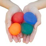 4-Pack Hand Exercise Balls for Therapy and Grip