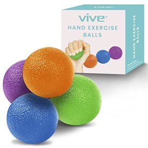 Vive Hand Therapy Squeeze Balls for Grip Strength