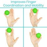 Vive Hand Therapy Squeeze Balls for Grip Strength
