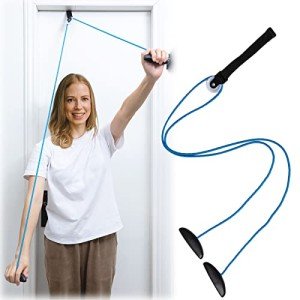 Over-the-Door Shoulder Pulley Therapy System