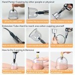 AIKOTOO 12-Piece Cupping Therapy Set with Pump