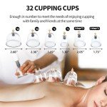 Cupping Therapy Kit - 32 Professional Cups Set
