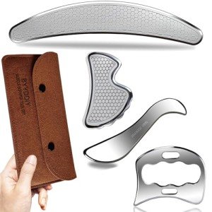 4-in-1 Gua Sha Muscle Scraper Tool Set