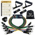 COFOF Stackable Resistance Bands Set with Accessories