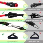 COFOF Stackable Resistance Bands Set with Accessories