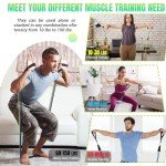 COFOF Stackable Resistance Bands Set with Accessories