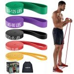 5-Level Durable Resistance Bands for Pull Ups