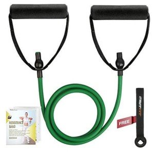 RitFit Resistance Exercise Band with Comfortable Handles