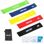 WIKDAY Resistance Band Set for Workout and Yoga