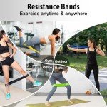 Multi-Colored Resistance Bands Set for Exercise