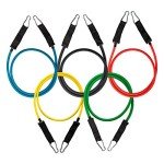 12-Piece Fit Simplify Resistance Tube Bands Set