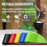 Multi-Colored Resistance Bands Set for Exercise