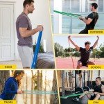 Black Resistance Bands for Exercise and Pull-Ups
