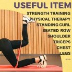 LEZER Resistance Bands for Home Fitness and Therapy