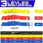 Haquno Resistance Bands Set for Exercise & Rehab