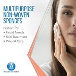 Dynarex Non-Woven Sponges, Non-Sterile, Gauze Sponges, for Cleansing, Prepping and Dressing, Highly-Absorbent and with Less Linting, 4"x 4", 4 Ply, 1 Box of 200 Non-Woven Sponges