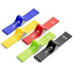 VEICK Resistance Loop Bands - 5 Levels Set