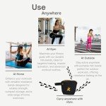 Heavy Duty Resistance Bands - 6 Pack Set