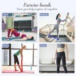 VEICK Resistance Loop Bands - 5 Levels Set